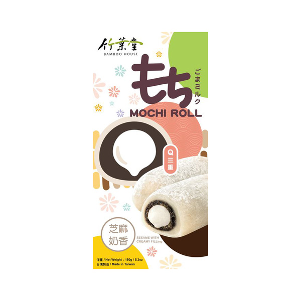 mochi roll sesame milk flavor 150gr