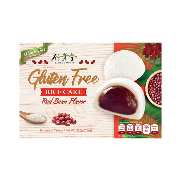 mochi red bean flavor gluten free 210gr