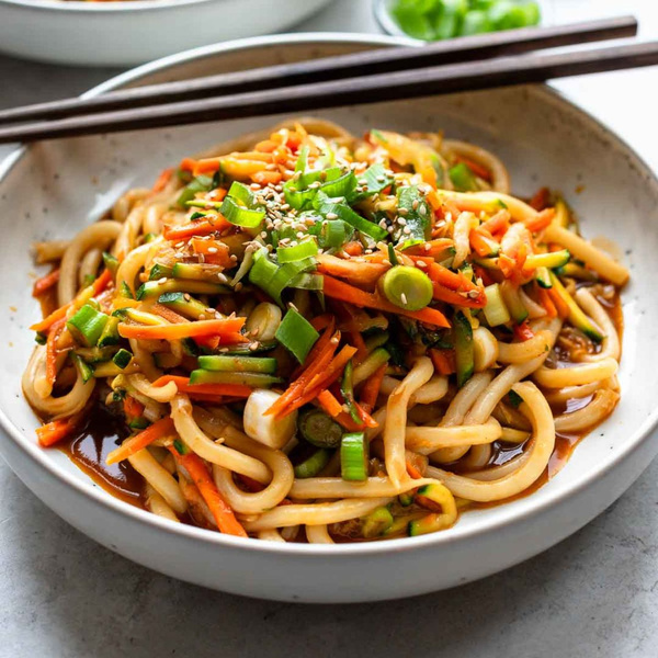 Hoisin Udon Noodles