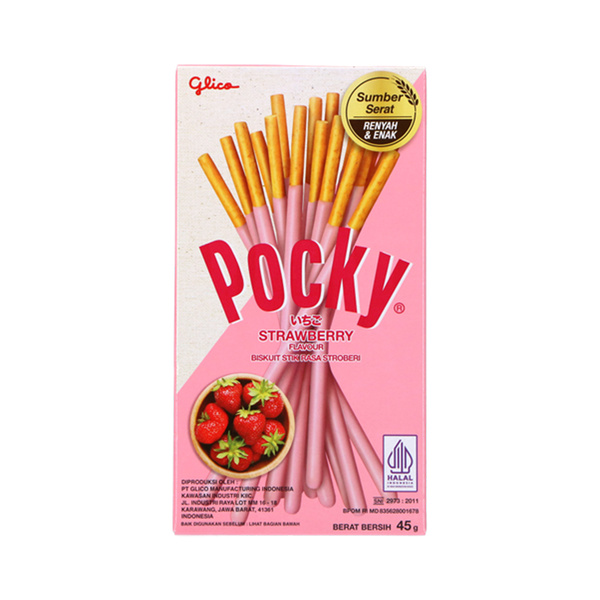 strawberry biscuit stick 45gr