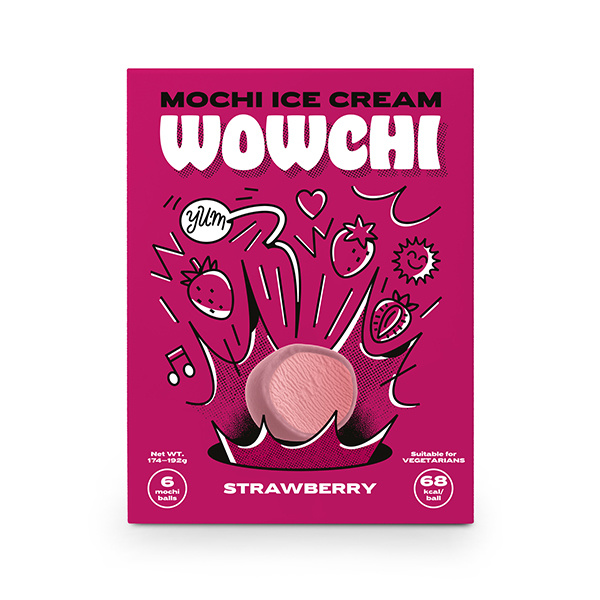 MOCHI ICE CREAM STRAWBERRY 174gr