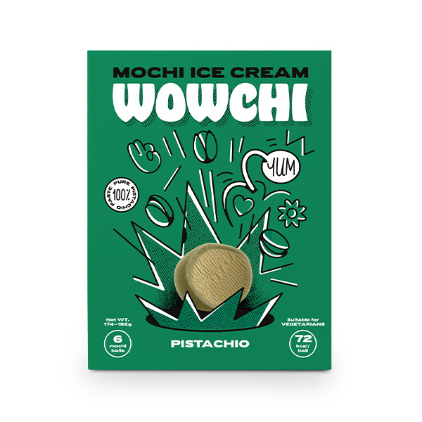 MOCHI ICE CREAM PISTACHIO 174gr