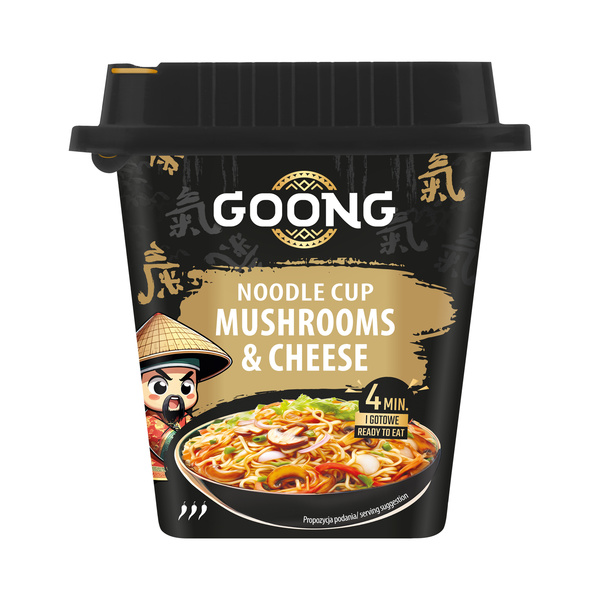 mushroom & cheese instant noodle cup 97gr
