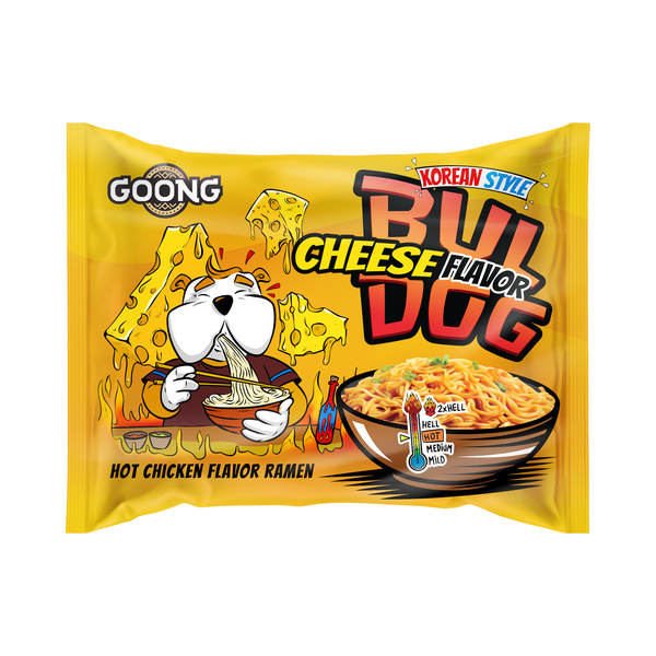 CHEESE BULDOG INSTANT NOODLE 117gr