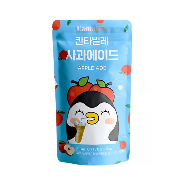 ade drink apple flavor 230gr/230ml