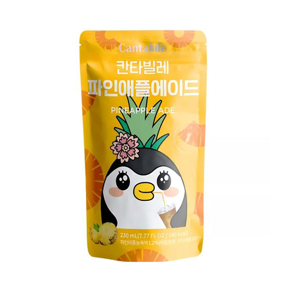 ade drink pineapple flavor 230gr/230ml