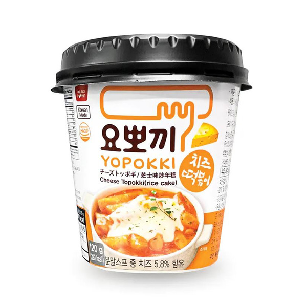 topokki rice cake cheese cup 120gr