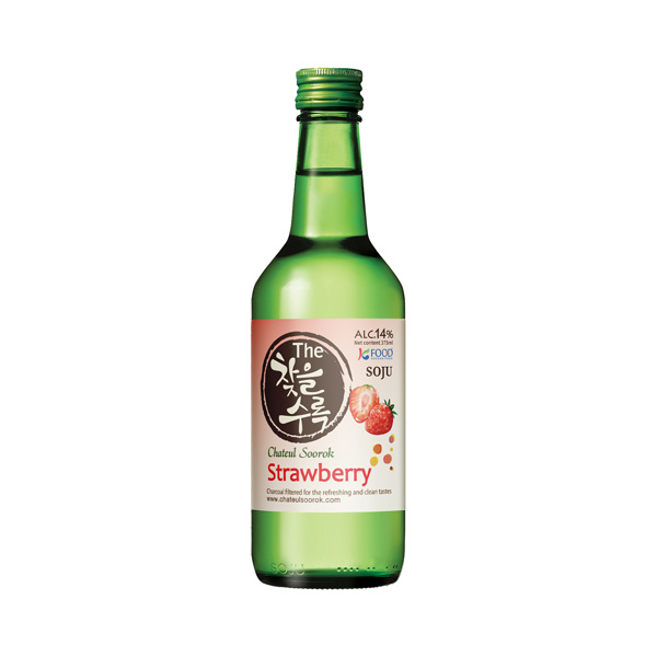 soju strawberry 14% 375gr/375ml