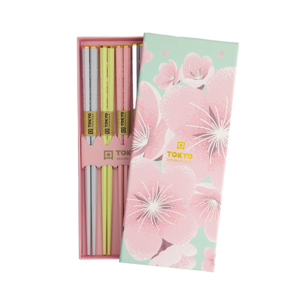 chopstick giftset/5 sakura pink 1Set