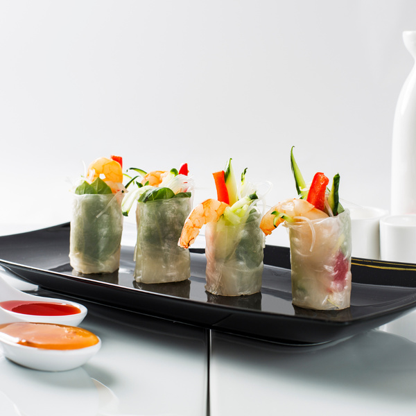 Vietnam Fresh Spring Rolls With Shrimps