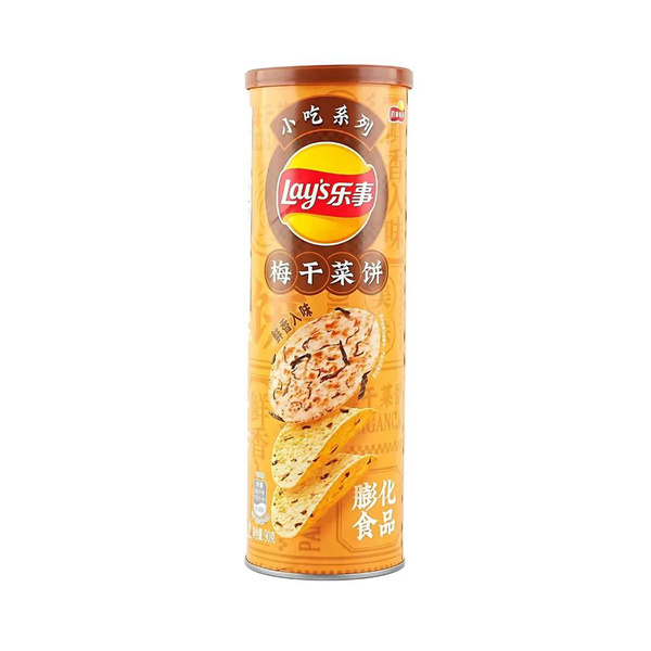 potato chips pickled mustard flavor 90gr