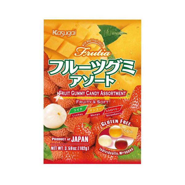 frutia gummy candy assortment 102gr