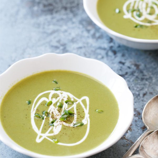 Edamame Velvet Soup