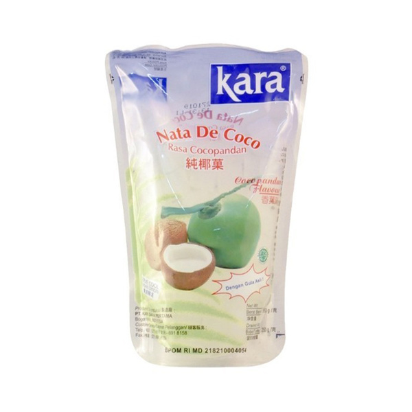 nata de coco pandan flavor 360gr