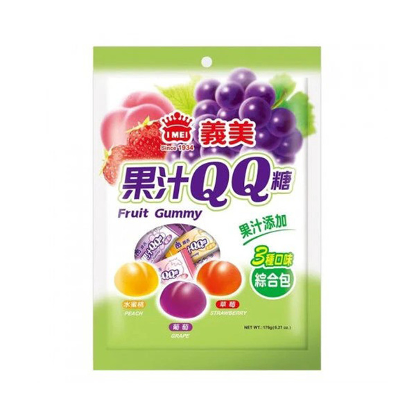fruit gummy assorted flavor 88gr