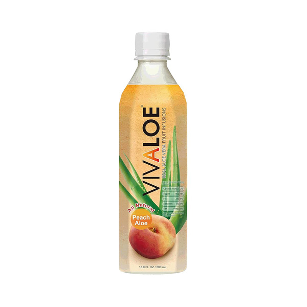 aloe vera drink peach flavor 500gr/500ml