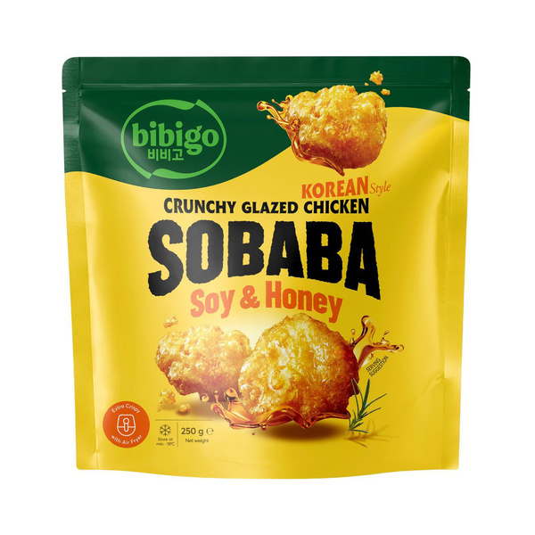 GLAZED CHICKEN SOBABA CRUNCHY, SOY & HONEY 250gr