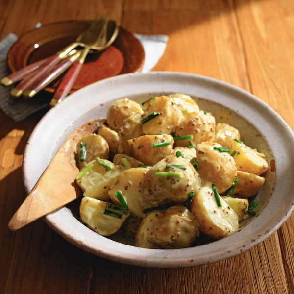 Potato Salad With Miso Paste