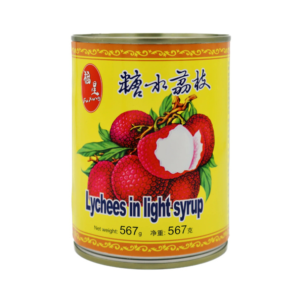 lychee in syrup 567gr