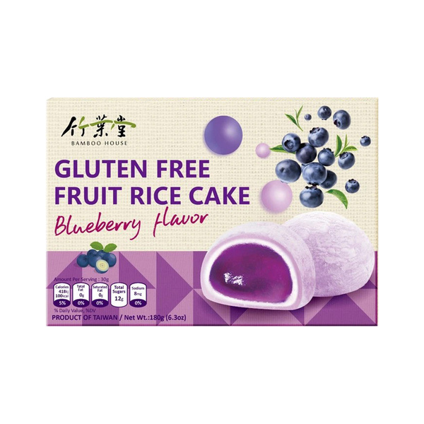 mochi fruit rice cake (blueberry flavor) 180gr
