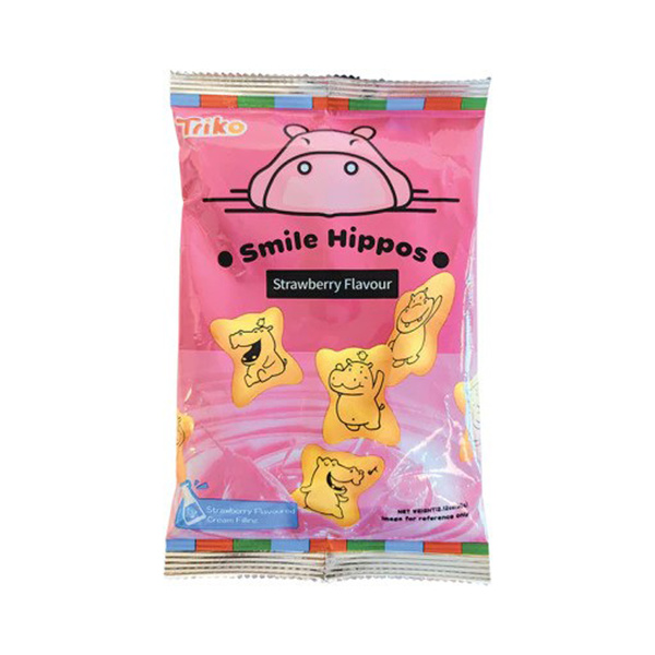 strawberry flavour biscuit 60gr