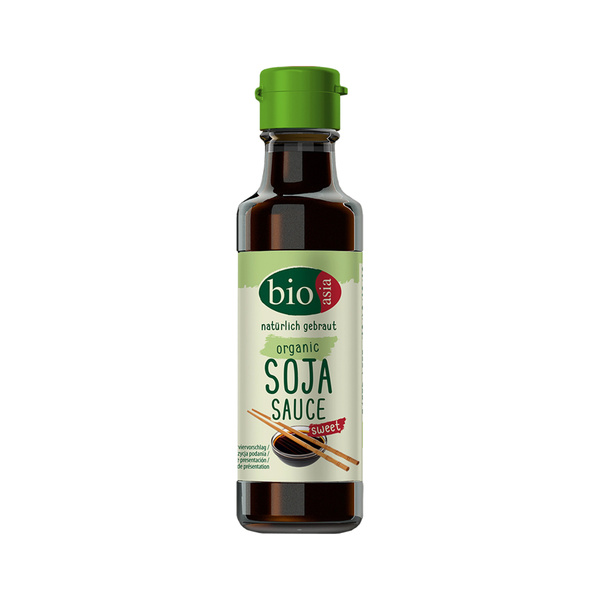 soy sauce sweet organic 150ml bioasia sauce 150gr/150ml