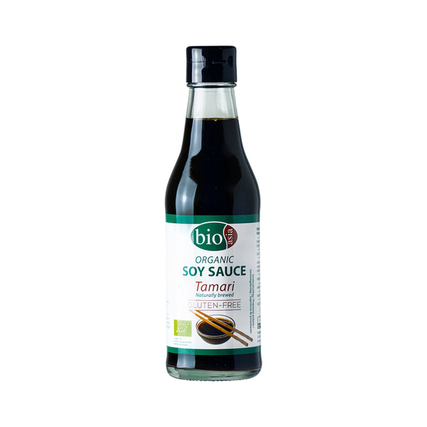tamari soy sauce organic 250ml bioasia sauce 250gr/250ml
