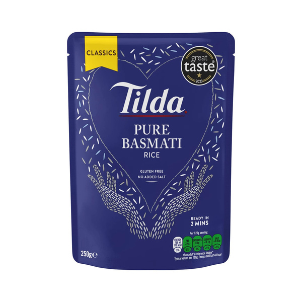 BASMATI RICE STEAMED RICE 250gr
