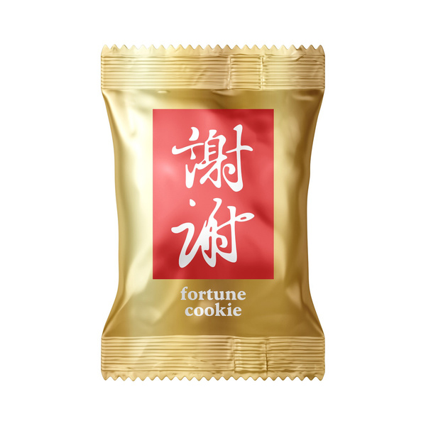 fortune cookie multiple messages 100pc 600gr