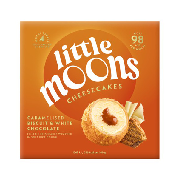 CHEESECAKES CARAMELISED BISCUIT & WHITE CHOCOLATE 120gr