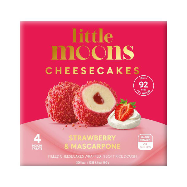 CHEESECAKES STRAWBERRY & MASCAPRONE 120gr