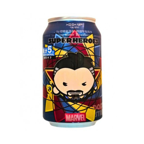 sparkling drink lemon strawberry flavor doctor strange 330gr/330ml