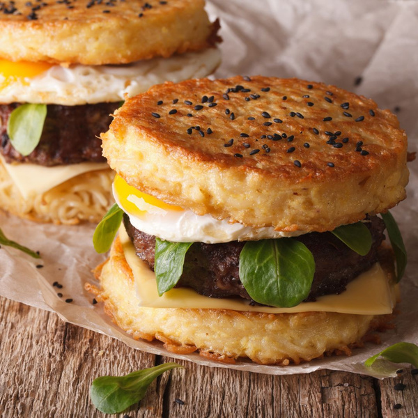 Συνταγή για Ramen Burger