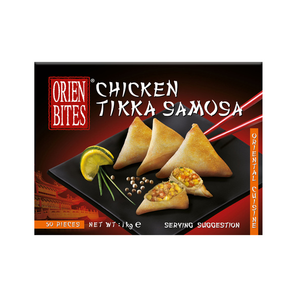 chicken tikka samosa  (50pcs) 1000gr