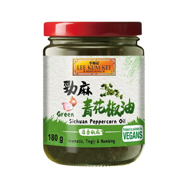 SICHUAN PEPPERCORN OIL SAUCE GREEN 180gr