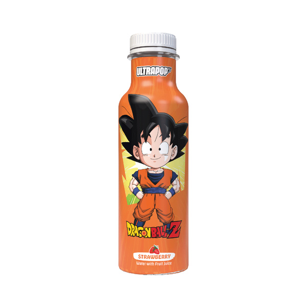 fruit juices drink strawberry flavour dragon ball z goku (bottle) 330gr/330ml