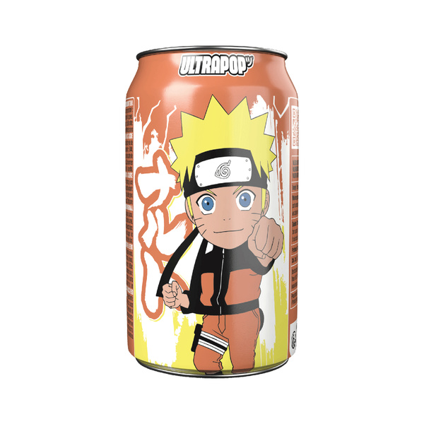 CARBONATED DRINK ORANGE FLAVOUR NARUTO NARUTO (CAN) 330gr/330ml