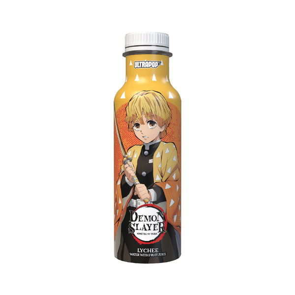 fruit juices drink lychee flavour demon slayer zenitsu (bottle) 330gr/330ml