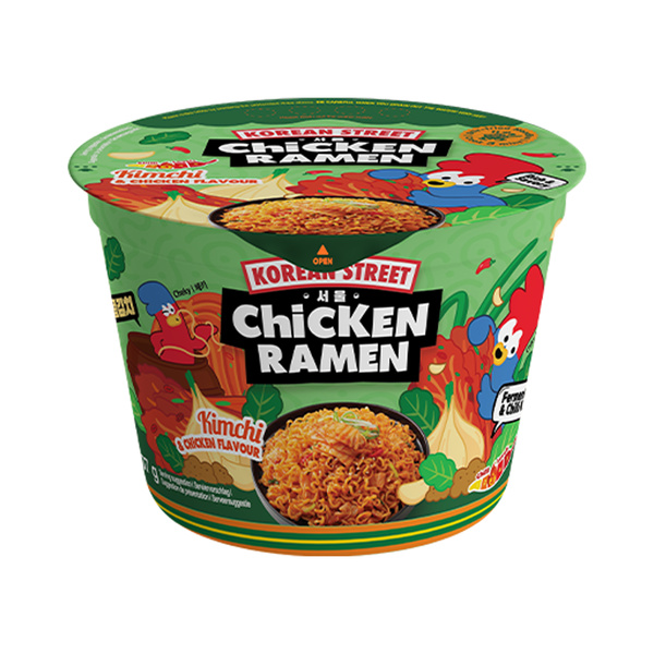 chicken ramen instant noodle kimchi & chicken flavor 107gr