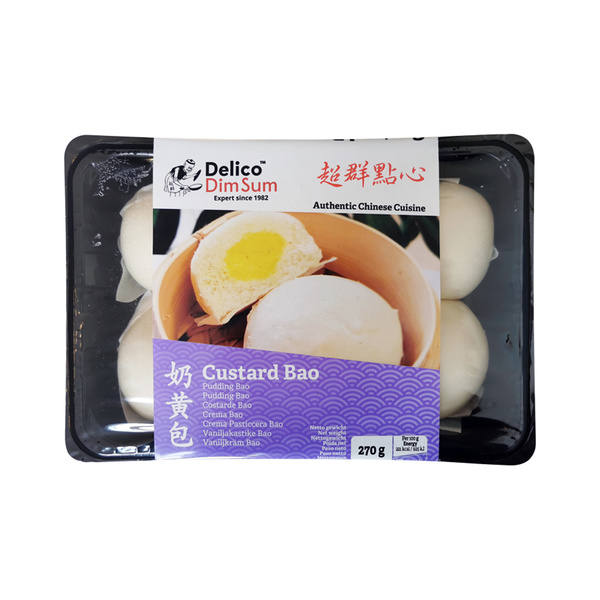 CUSTARD BUNS (6PCS) 270gr