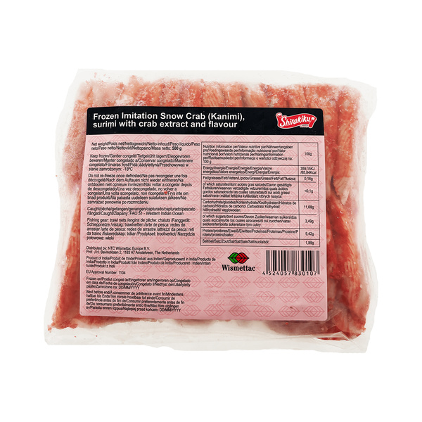 surimi kanimi crab meat imitation 500gr