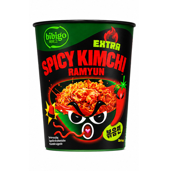 extra spicy kimchi ramyun instant noodle 98gr
