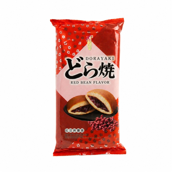 DORAYAKI CAKE RED BEAN FLAVOUR 3 PCS 165gr