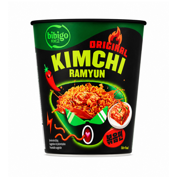original kimchi ramyun instant noodle 98gr