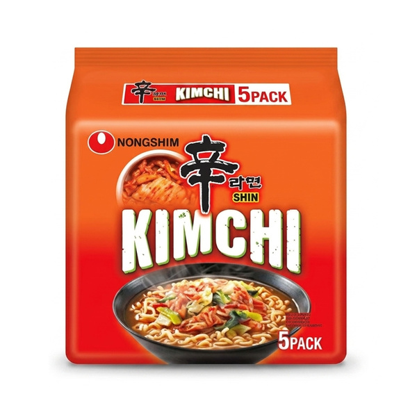 kimchi ramyun instant noodle  5x120gr 600gr