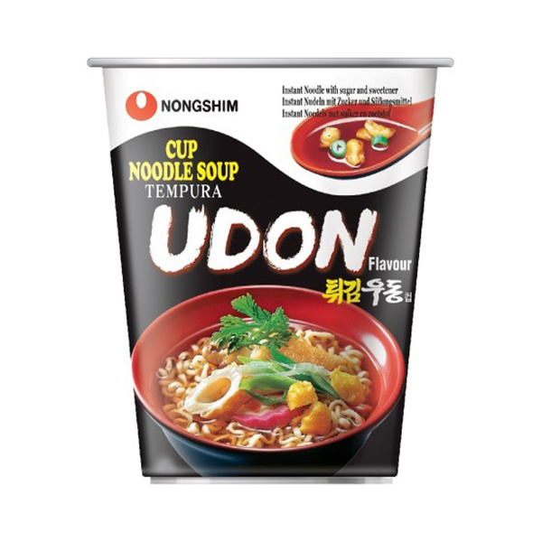 instant soup tempura udon noodle flavour cup 62gr