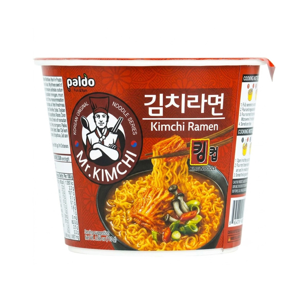 kimchi ramen instant noodle cup 110gr
