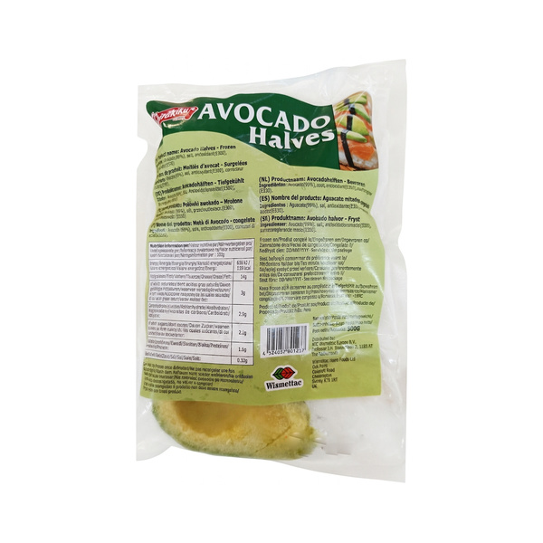 frozen avocado halves 500gr