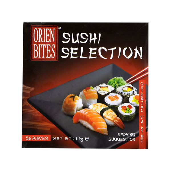 sushi selection  (56 pcs) 1000gr