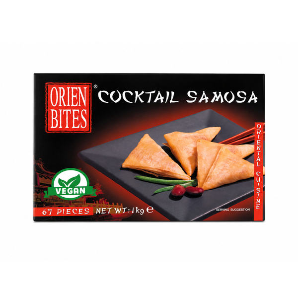 cocktail samosa  67 pcs 1000gr
